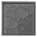 Форма для тротуарной плитки «Мозаика» (350 х 350 х 50мм) ALPHA