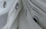 Тент  на фасад-белый  Тарпаулин (120 гр.)  3,3х50м