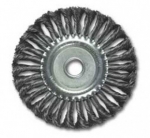 Щетка метал. на болгарку 150х22 колесо-витая